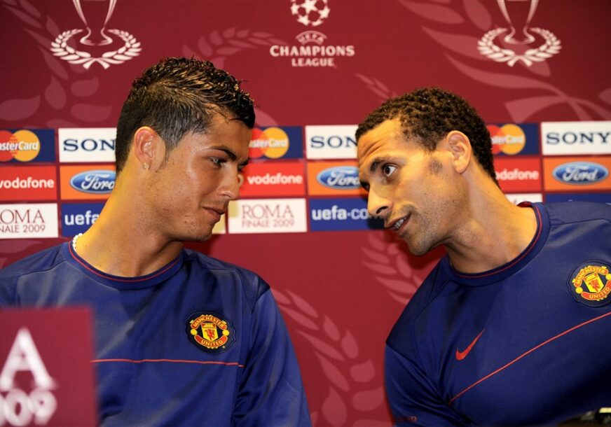 Kristijano Ronaldo i Rio Ferdinand