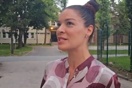 "Raspoloženje je na maksimumu" Sanja Kužet ISPRATILA SINA na maturu, pa došla na finale "Zvezda Granda" (VIDEO)