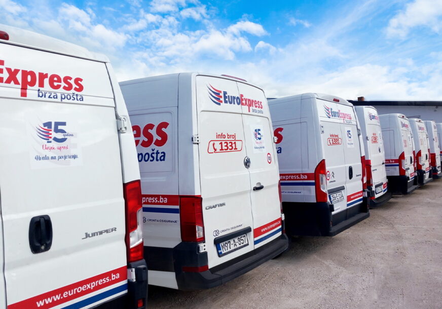 kombi vozila EuroExpress brze pošte