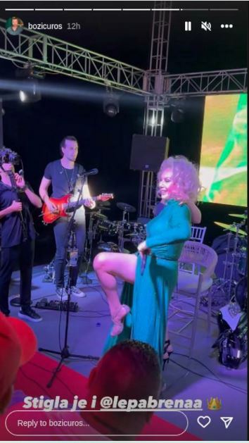 Lepa Brena pjeva na svadbi
