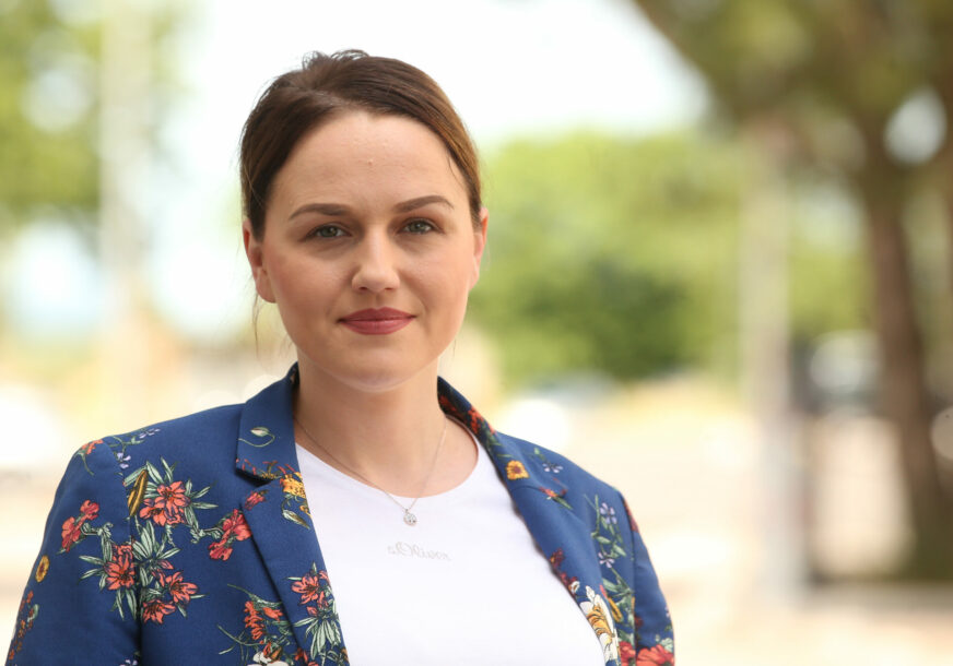 milica radovanović predsjednica gradskog odbora sds trebinje