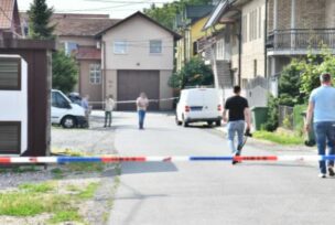 Mjesto ubistva u Zemunu