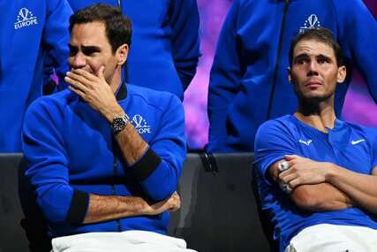 "Mislio sam da su mi prijatelji, očigledno nisu" Federer se našalio na račun Nadala nakon poraza od dvanaestogodišnjaka (VIDEO)
