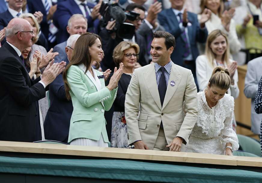 Federer na ceremoniji