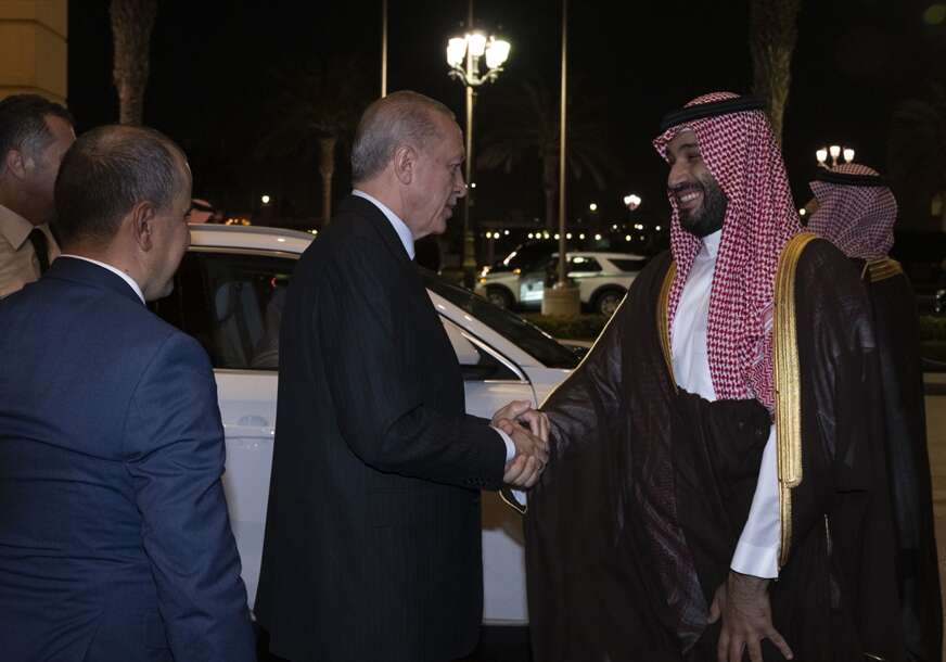 Redžep Tajip Erdogan i Mohamed bin Salman