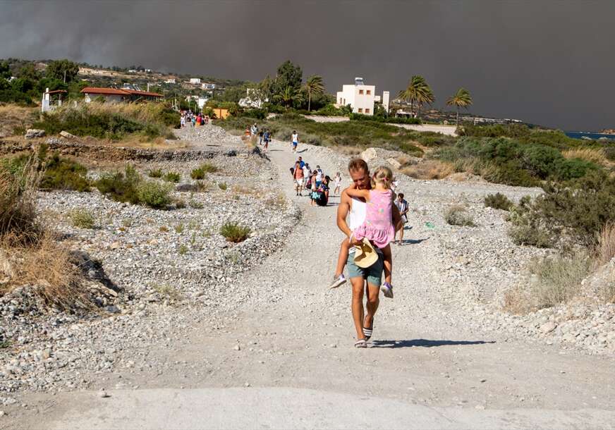Požari na Rodosu u Grčkoj