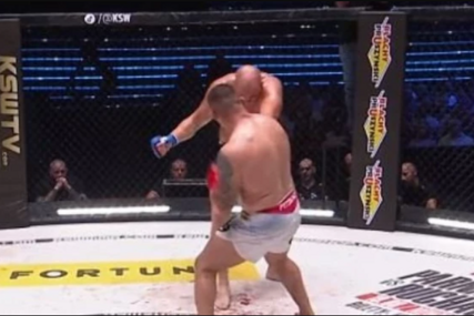 BOLNA USPAVANKA Srpski MMA borac strašnim udarcem zaledio protivnika (VIDEO)