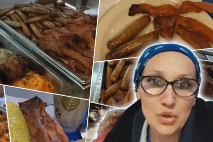 Ovo jedu sezonski radnici na Aljasci, Iva iz Srbije sve snimila "Kakvi su tek ostali obroci kad je ovaj najgori, gledam i krstim se" (VIDEO)