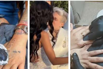 Tetoviranje na svadbi Matore i Anite