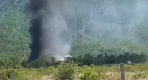 Požar na deponiji u Mostaru