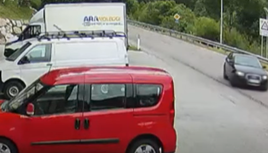 Anđelika Hater, divljanje autom