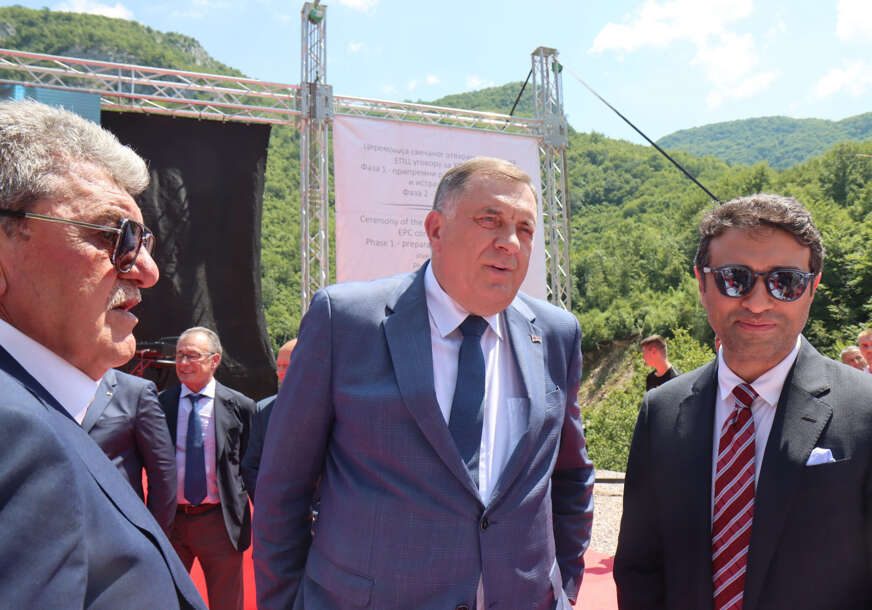 Svečanost povodom početka izgradnje Hidroelektrane "Mrsovo" u opštini Rudo 