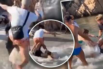 "Gurnuo si moju suprugu" Skiper na plaži udario ženu, uskoro je uslijedila osveta muža (VIDEO)
