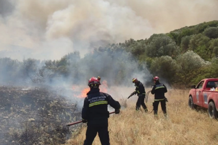 VATRENA STIHIJA NE JENJAVA U posljednja 24 časa vatrogasci se suočili sa 51 novim šumskim požarom