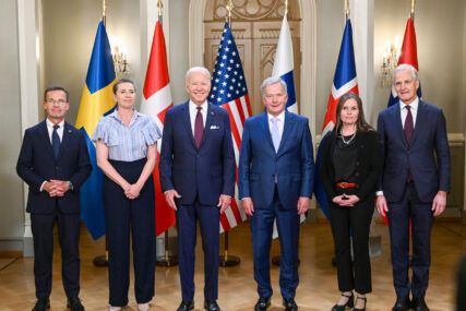Džozef Bajden sa nordijskim liderima