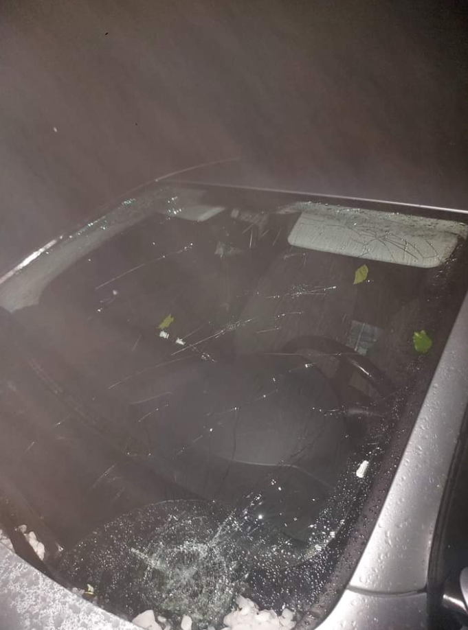 nevrijeme slupalo automobil