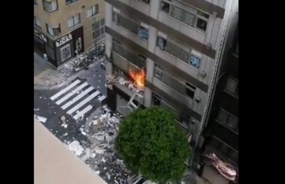 Eksplozija na zgradi u Tokiju