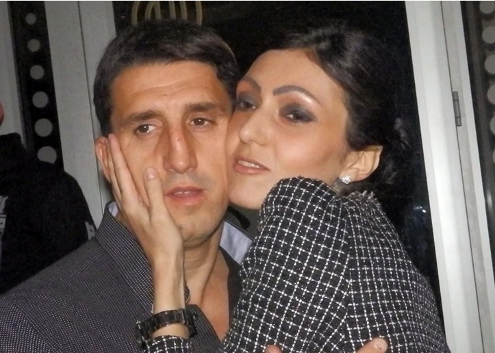 Kristijan Golubović sa ženom
