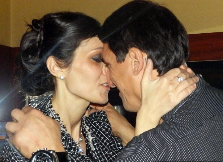 Kristijan Golubović sa ženom