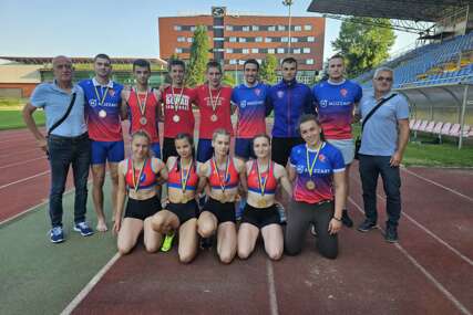 Banjalučani briljirali u Zenici: 16 medalja na seniorskom prvenstvu BiH za AK Borac