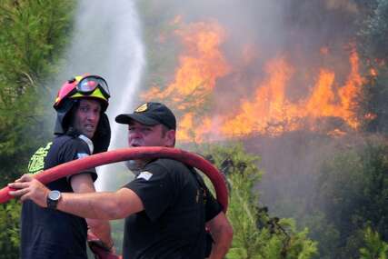Požar na Svetoj Gori: Avion i helokopteri pokušavaju da ugase plamen