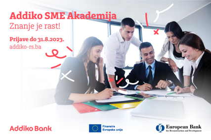 Počinje nova Addiko SME akademija za predstavnike malih i srednjih preduzeća – prijave do 31. avgusta