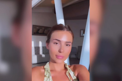 Pogled na more i stilski namještaj: Anastasija i Gudelj ovako uživaju u luks hotelu (VIDEO)