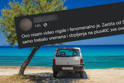"Kako li tek ženu čuva" Srbin nasmijao internet zbog genijalnog načina na koji je zaštitio svoj automobil u Grčkoj