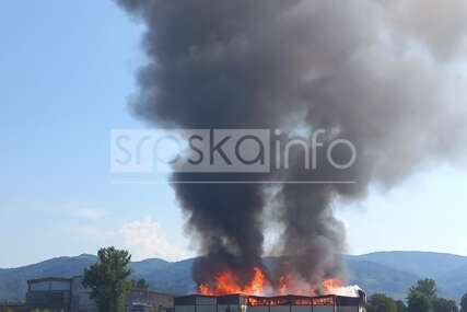 GORI U KRUGU INCELA Veliki požar u Banjaluci, vatrogasci na terenu (VIDEO, FOTO)