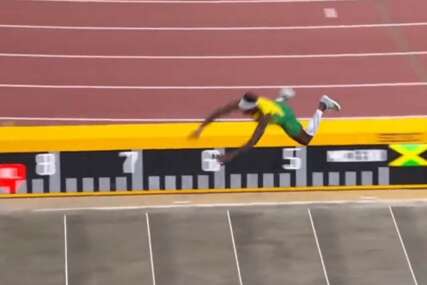 ATLETIKA OVO NE PAMTI Šokantan skok udalj atletičara sa Jamajke (VIDEO)