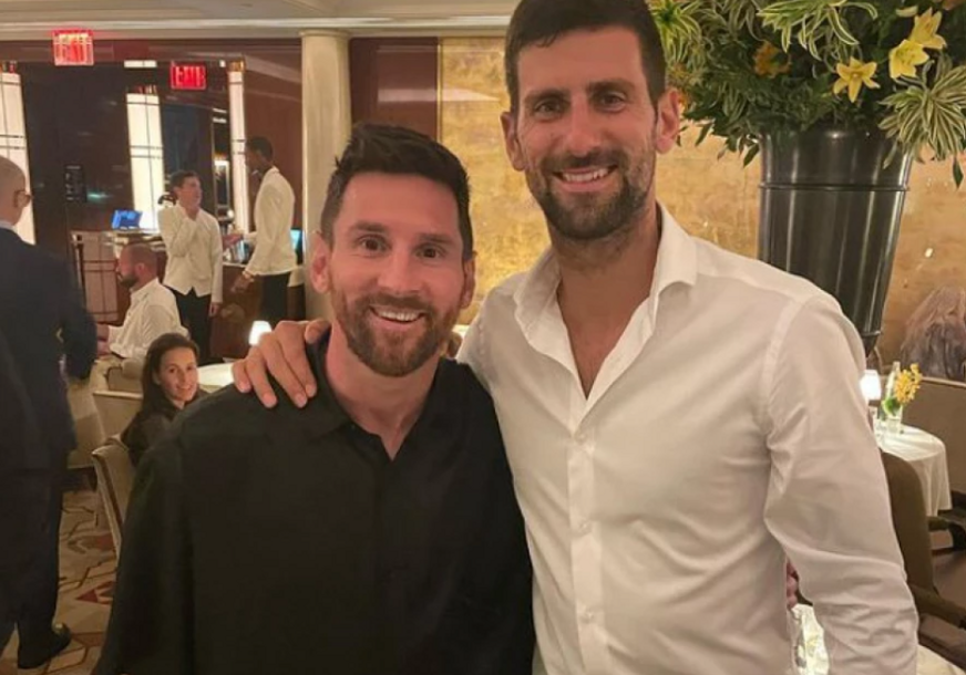 Novak Đoković i Lionel Mesi