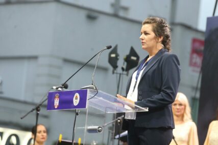 "Od dobra niko ne bježi" Jovana Đaković održala emotivan govor na dan obilježavanja stradalih u "Oluji" (FOTO)