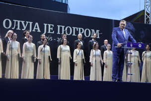 Milorad Dodik na obilježavanju godišnjice Oluje u Prijedoru
