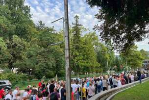 Protestna podrška u Jablanici za Enisu Klepo