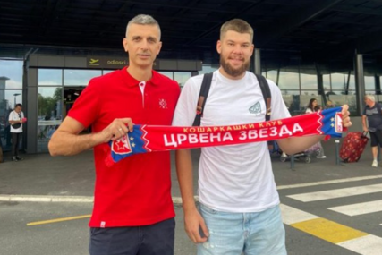 Stigao u Beograd: Novi košarkaš Crvene zvezde porukom obradovao navijače (VIDEO)