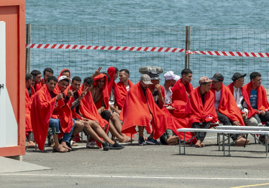 Migranti nakon spasavanja