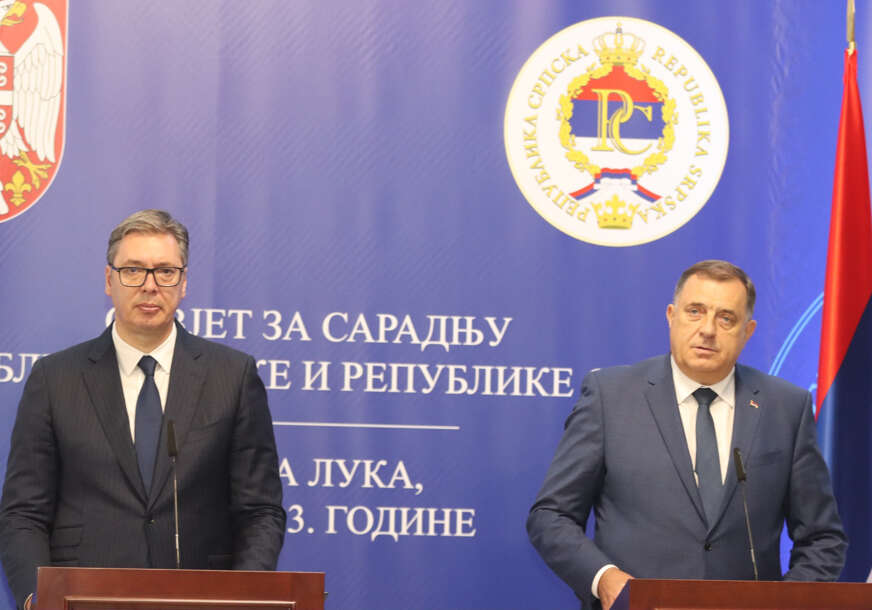 "Kosovo je pitanje od najvećeg nacionalnog interesa za Srbiju" Dodik istakao da Srpska snažno podržava Aleksandra Vučića