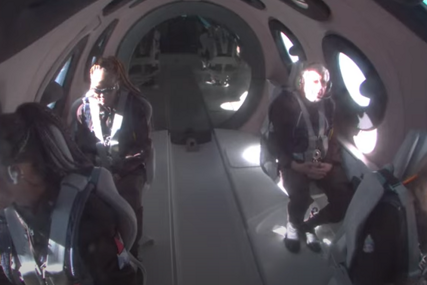 Svemir nova turistička atrakcija: Prvi komercijalni putnici uživaju u putovanju (VIDEO)