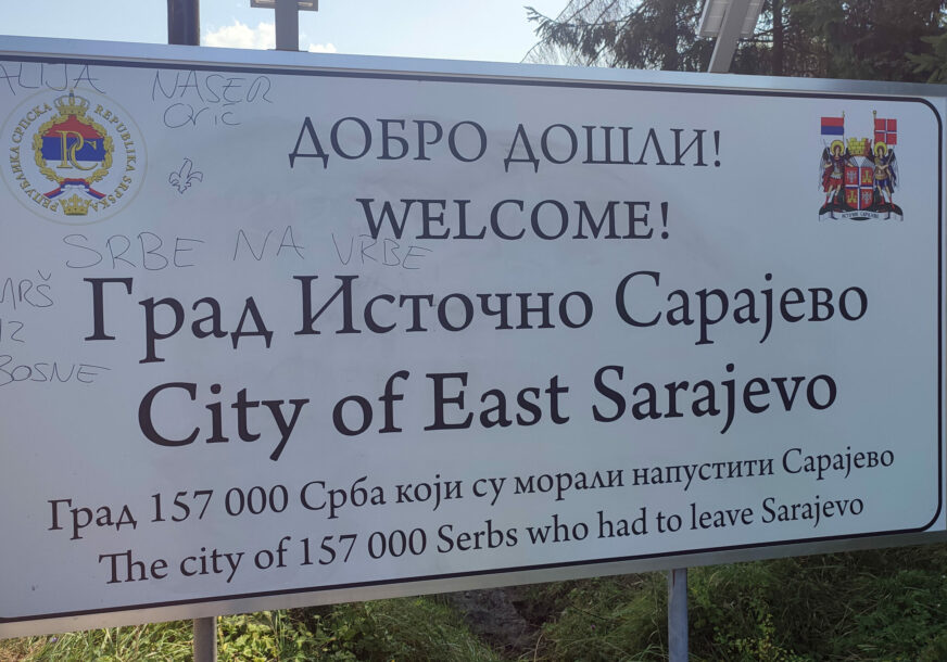 Išarana tabla Istočno Sarajevo 