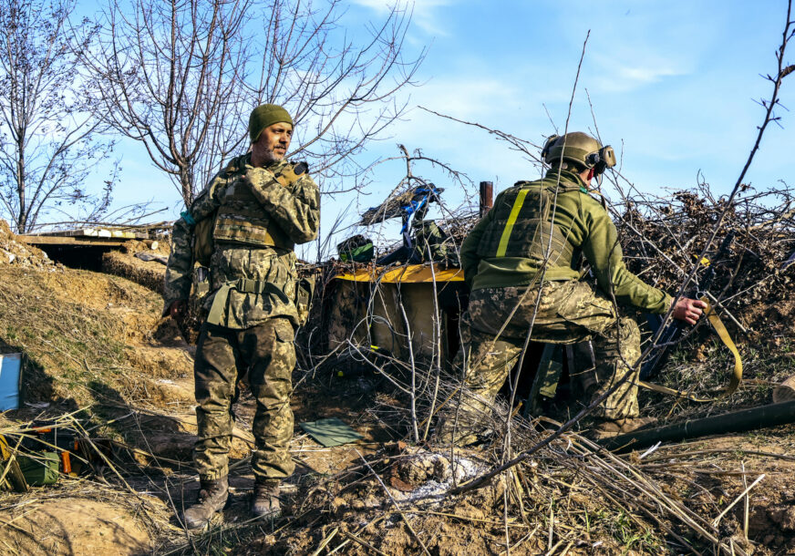 Dva ukrajinska vojnika 