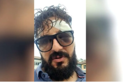 KO JE PRETUKAO NOVINARA Mirza Dervišević objavio fotografiju jednog od napadača, muškarac u bjekstvu (VIDEO, FOTO)