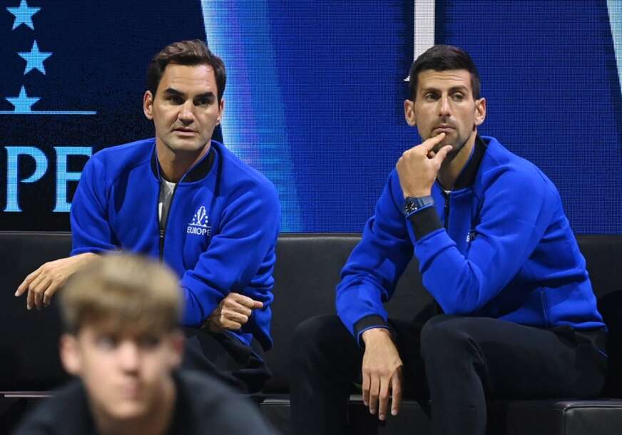 Rodzer Federer i Novak Djokovic