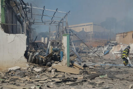 Fabrika nakon eksplozije