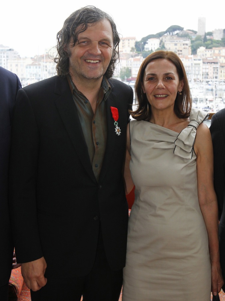 Emir Kusturica i njegova žena Maja