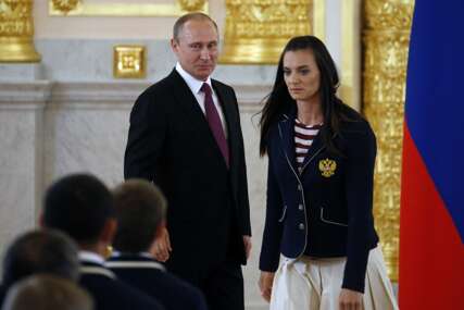 Vladimir Putin i Jelena Išinbajeva