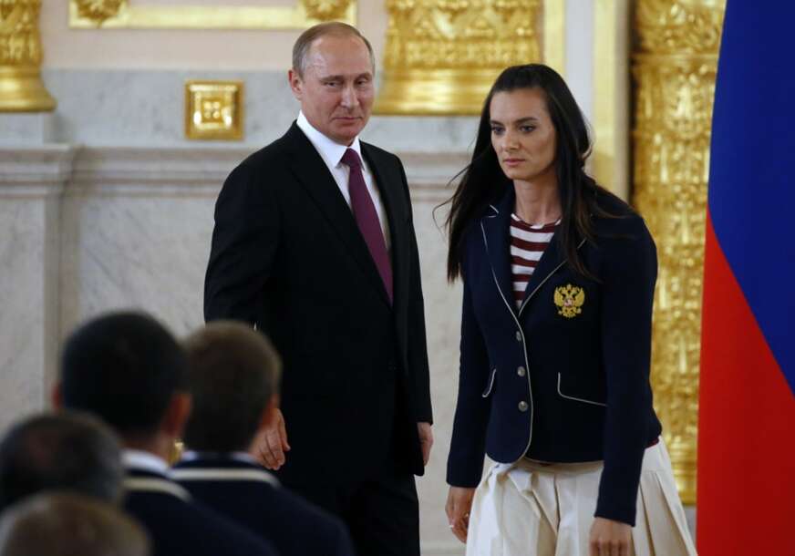 Vladimir Putin i Jelena Išinbajeva