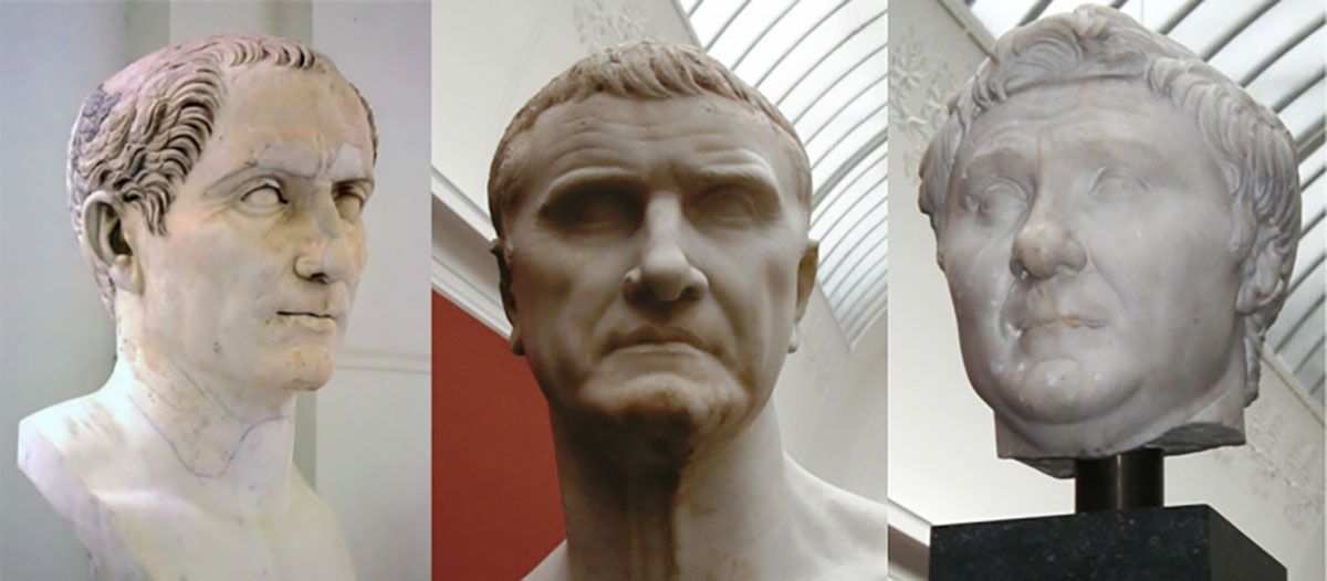 Cezar, Kras i Pompej
