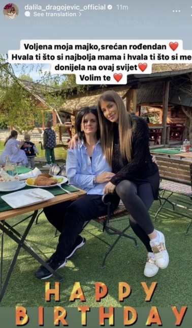 Čestitka Dalile Dragojević mami za rođendan 