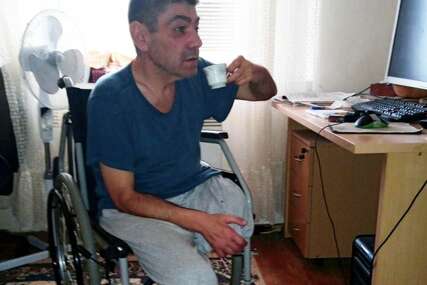 "Životne borbe ne biraju nikoga" Dragana život nije mazio, zbog dijabetesa je izgubio oko i nogu, ali on se ne predaje