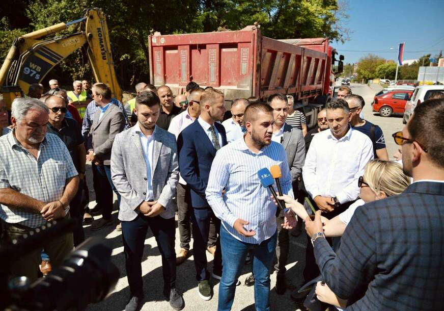Drinić o radovima u Subotičkoj: Banjaluka se gradi konstantno, ne samo pred izbore (FOTO)